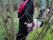 Preview 5 of Hung Satyr Fucks femboy witch in the forest till he cant move TEASER: PAID EXCLUSIVE