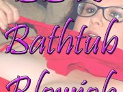 Preview 2 of BBW Bubble bath Blowjob