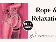 Preview 1 of HOT BDSM Bondage Scene | Erotic Audio Story | Rope Play Rope Bunny | ASMR Audio Porn for Women