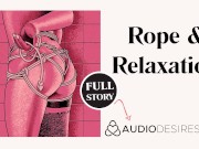 Preview 2 of HOT BDSM Bondage Scene | Erotic Audio Story | Rope Play Rope Bunny | ASMR Audio Porn for Women