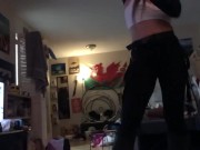 Preview 3 of SexyStripper Cow Girl Light Whip Dance (SFW)
