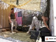 Preview 1 of Army Jocks Fuck Hard At A Military Base - HotHouse