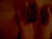 Preview 2 of Oiled wet pussy massage & fingering