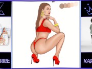 Preview 6 of Fan Art of top actress Lana Rhoades (the frame is taken from the video BLACKED)