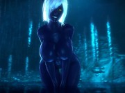 Preview 2 of Dark elf Queen Nualia- huge boobs (noname55)