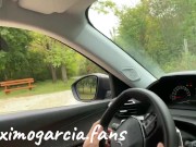 Preview 4 of Public ! Catching a girl on the park and fucking her tigth ass on the car