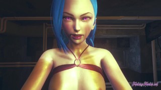 League of Legends Hentai - Jinx Part 8 (Uncensored)