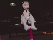 Preview 6 of Webcam neko cowplay feet play JOI orgasm 3d Hentai Anime Gamergirl Waifu Emy from EmyLiveShow
