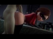 Preview 5 of Helen Parr huge ass doggystyle anal sex - Incredibles (FpsBlyck)