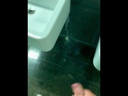 Preview 3 of Jerking and cumming on the toilets of Madrid airport
