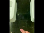 Preview 6 of Jerking and cumming on the toilets of Madrid airport