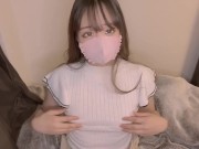 Preview 5 of [Amateur] A perverted slut who masturbates with a toothbrush with a focus on interest [Personal shoo