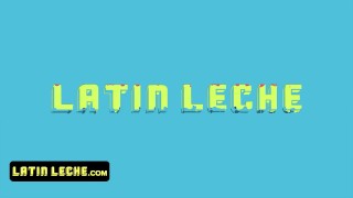 Latin Leche - Lucky Stud Runs Accros Sexy Latin Machos Pleasuring Themselves On The Beach And Joins