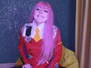 Preview 1 of POV: Greedy slut Zero Two can't stop squirting while you fuck her - Cosplay Spooky Boogie