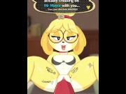 Preview 2 of Island Secretary - Secret Cheating Dialog Ver. Isabelle Hentai