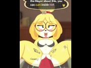 Preview 6 of Island Secretary - Secret Cheating Dialog Ver. Isabelle Hentai