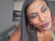 Preview 5 of I am not worthy of your cock | jerk off for me and cum in my worthless Indian whore face