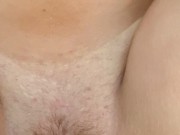 Preview 1 of Quick Pussy Fucking and Cum on Open Hole. Very Wet Pussy Closeup