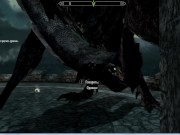 Preview 4 of Skyrim porn! Dragon fucks a girl with his huge cock | PC Game