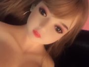 Preview 1 of Vibrating sex doll, mouth, arms