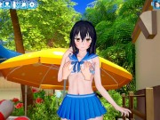 Preview 1 of Koikatsu![Strike the bloode ] Yukina Himeragi with SEX (3D Hentai)