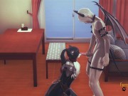 Preview 2 of Genshin Impact Furry - Zhongli Cat Blowjob (Uncensored)