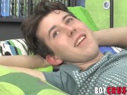 Preview 6 of Twink Michael Stone anal plays while jerking off dick solo