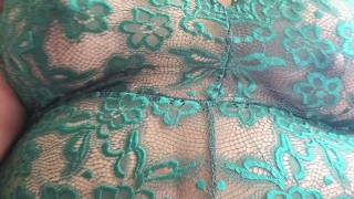 Green lingerie 