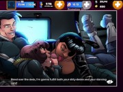 Preview 5 of Comix Harem 3 Hardcore Threesome with Parody Female Nick Fury and Spiderwoman