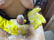 Preview 6 of My Hot Housewife Washed My Cock In The Kitchen Until I Cum