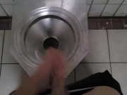 Preview 3 of masturbation in a public toilet in Germany