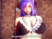 Preview 3 of Fox maid in Futa mansion 3D
