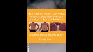 45 Minute Loop of Fucking, Rapid Male Pregnancy and Anal Birth Labor - OnlyFans BigManBigBelly
