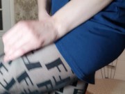Preview 6 of Try on haul pantyhose without panties