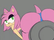 Preview 4 of Speed Paint: Amy Rose Sonic Fanart