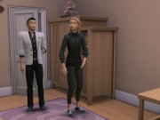 Preview 5 of A naive boy invites a stranger to his home. (The Sims 4)