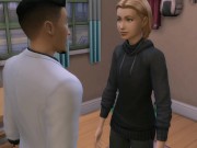 Preview 6 of A naive boy invites a stranger to his home. (The Sims 4)