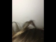 Preview 6 of GIRL ON GIRL. FUCKING SOMEONES WIFE WHILST HER HUSBAND FUCKS HER AND WATCHES