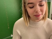 Preview 5 of Fucked her in the fitting room of the store / outdoor, public