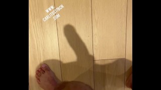 Shadow of a big cock