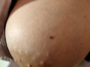 Preview 1 of Hard massage of both holes of a mature whore! My wife AimeeParadise is my dirty slut! ))