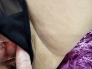 Preview 4 of Hard massage of both holes of a mature whore! My wife AimeeParadise is my dirty slut! ))