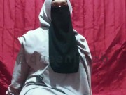 Preview 2 of Asian Niqab Shemale Mastrubation