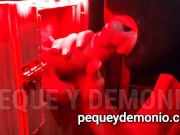 Preview 3 of A MULTI-ORGASMIC BOYCUMS TWICE IN A GLORYHOLE IN MADRID