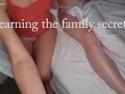 Preview 2 of Learning The StepFamily Secret Teaser - POV Taboo Threesome