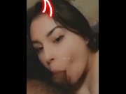 Preview 2 of Bbw Latina Succubus Whore Sucking This Black Dick