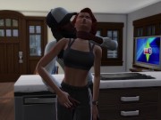 Preview 3 of Mega Sims- Wife cheats on husband with plumbers (Sims 4)