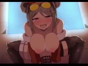 Preview 1 of She Loves Cowgirl Position! (P90 - Girls Frontline)
