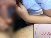 Preview 6 of Wife's Best Handjob 3 Kinds of Costumes Amateur Shooting Hentai Couple Japanese