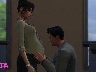 3d Sex After Pregnt Video - â­WOPA - 6 months pregnant without sex, cheats on her husband at work - [3D  + HD] | free xxx mobile videos - 16honeys.com